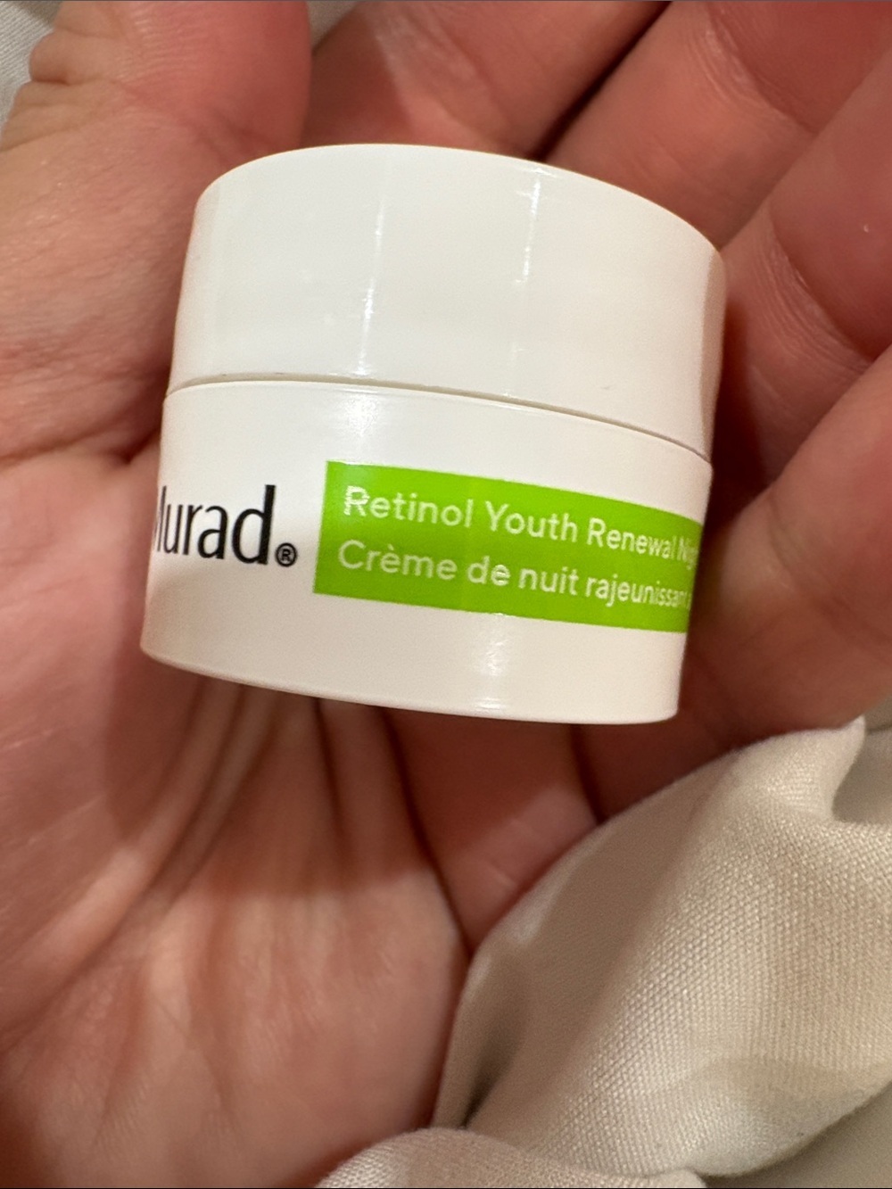 Murad Retinol Youth Renewal Night Cream 7.5ml new unused